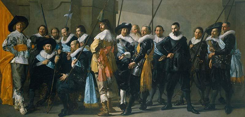 Frans Hals The company of Captain Reinier Reael and Lieutenant Cornelis Michielsz Germany oil painting art